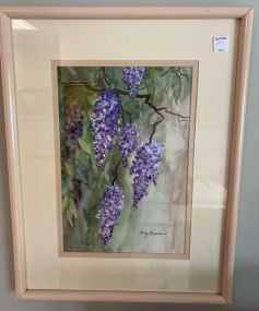 Patsy Keenum Watercolor of Floral