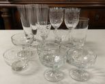 Group of Glass Stemware