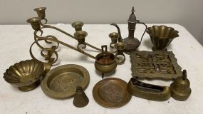 Collection of Brass Decor