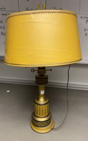 Mid Century Column Style Lamp