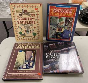 4 Quilt and Sampler Books