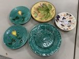 Five Decorative Ceramic Plates