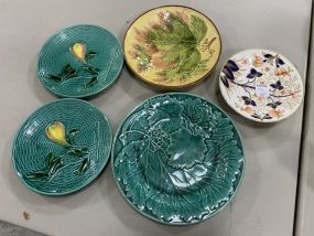 Five Decorative Ceramic Plates