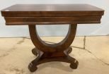 Antique Empire Style Wall Console Table