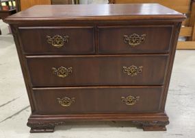 Antique Reproduction Cherry Four Drawer Chest