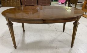Thomasville French Provincial Style Oval Dining Table