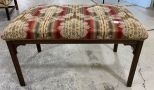 Vintage Chippendale Bench