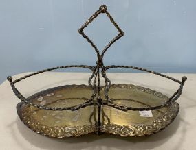 Vintage Silver Plated Decanter Stand