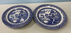 5 Churchill Dinner Plates and Churchill Charger
