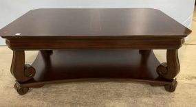 Modern Cherry French Style Coffee Table