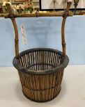 Oriental Style Bamboo Basket