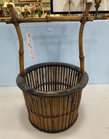 Oriental Style Bamboo Basket