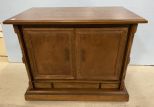 Vintage Oak Finish Server