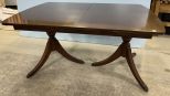 Mahogany Duncan Phyfe Style Dining Table