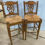 Pair of Modern Antique Style Bar Stool