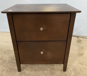 Modern Cherry Night Stand