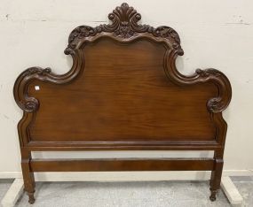 Cherry Reproduction French Style Queen Headboard