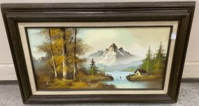 Mountain Painting by Thompson