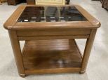 Vintage Oak End Table