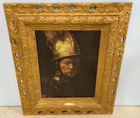 Man with the Golden Helmet, Rembrandt Print