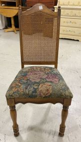 Country French Cane Back Chair