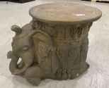 Large Ceramic Elephant Plant Stand