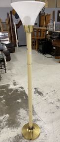 Decorative Plastic Torchiere Floor Lamp