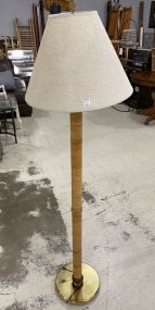 Vintage Woven Style Floor Lamp