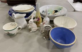 Group of Ceramic and Porcelain Pieces