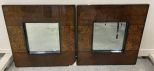 Pair of Decorative Wall Mirrors