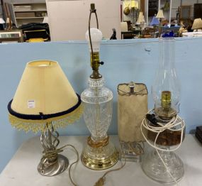 Four Decorative Lamps