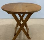 Folding Pine Table