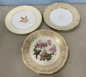 Three Porcelain Plates