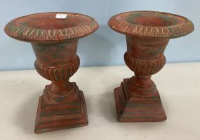 Pair of Vintage Verandaz Ceramic Urns