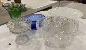 Collection of Art and Clear Glassware