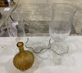 Large Glass Decor Lot