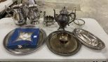 Group of Silver Plate Serving Ware