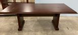 Cherry Pressed Wood Conference Table