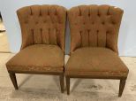 Pair of French Provincial Cushion Chairs