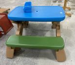 Plastic Step 2 Child's Picnic Table