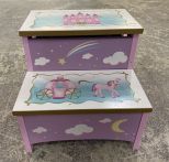 Child's Princess Bed Step