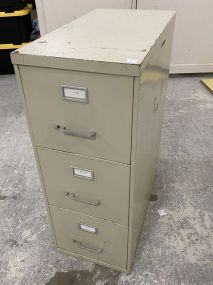 Three Drawer File Cabinet