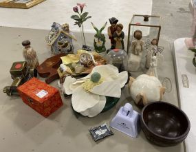 Group of Figurines and Decor