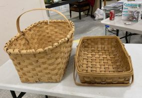 Spilt Oak Woven Baskets