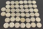 44 Mixed Years Silver Quarters