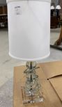 Small Decorative Glass Desk Lamp