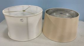 Two Modern Lamp Shades