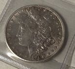 1900 Morgan Silver Dollar AU