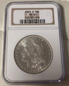 1883-0 Morgan Silver Dollar