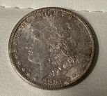 1881 Morgan Silver Dollar S